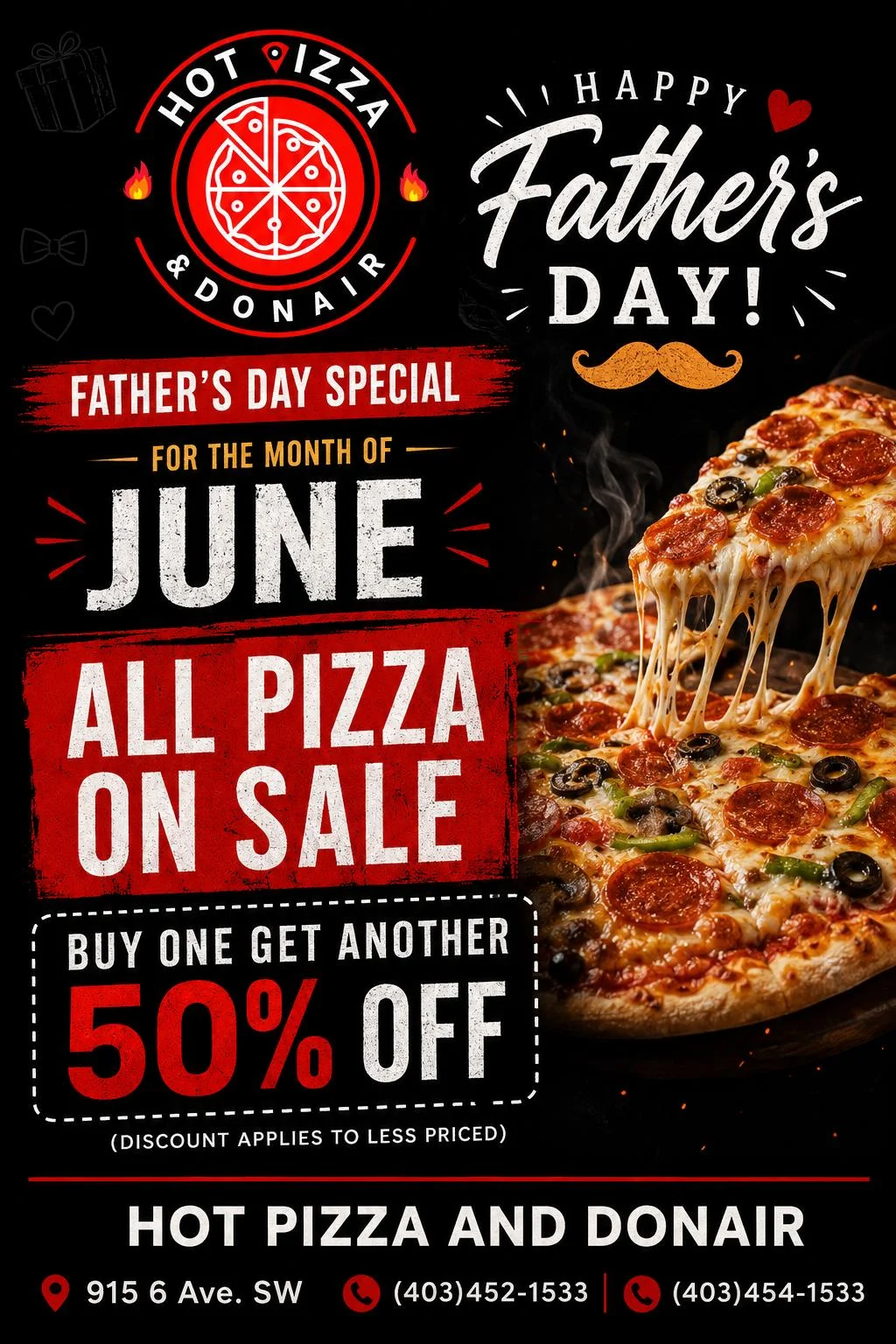 Hot Pizza and Donair Special Offer