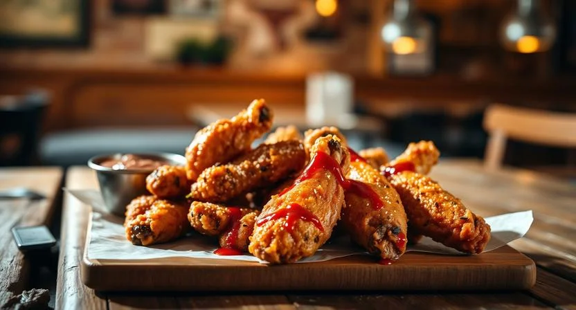 Chicken Wings at Hot Pizza & Donair Calgary — crispy fresh wings cooked to perfection